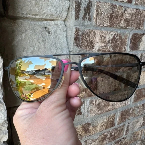 😎 New Michael Kors MK 1049 (Dayton) 1202E 2N Sunglasses 59□17 145 🕶️